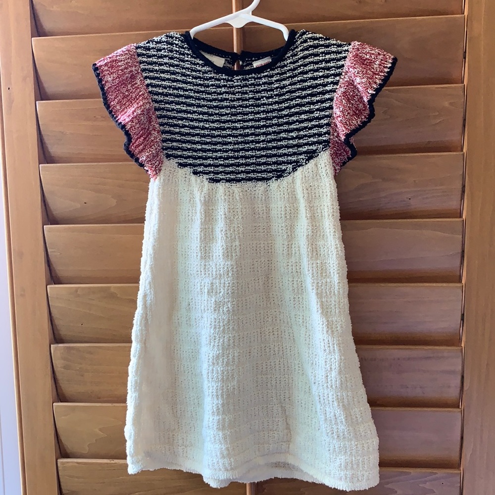 ZARA Contrasting Color Knit Dress